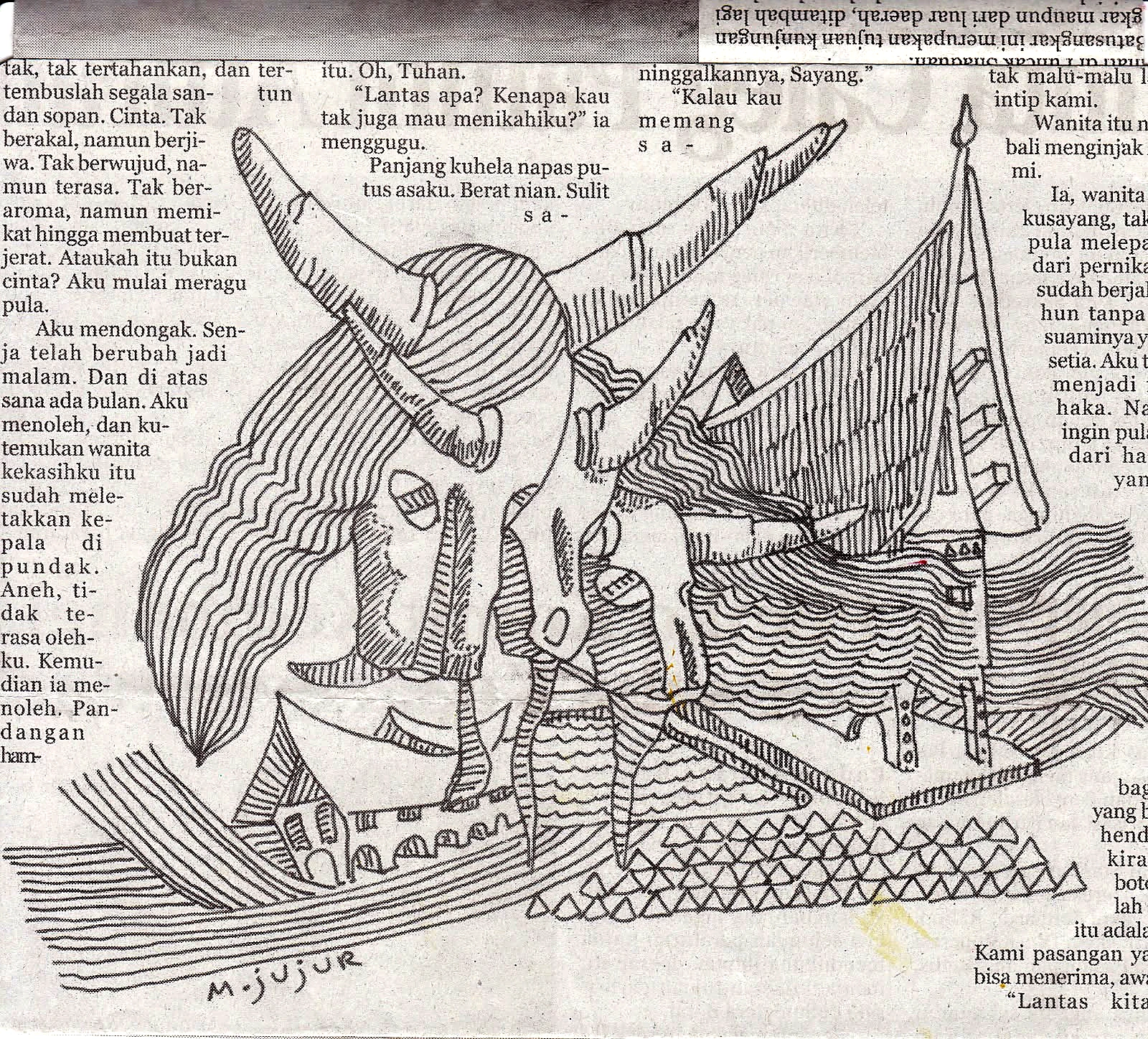 Karya gambar Muhammad Jujur, arsip nomor 08