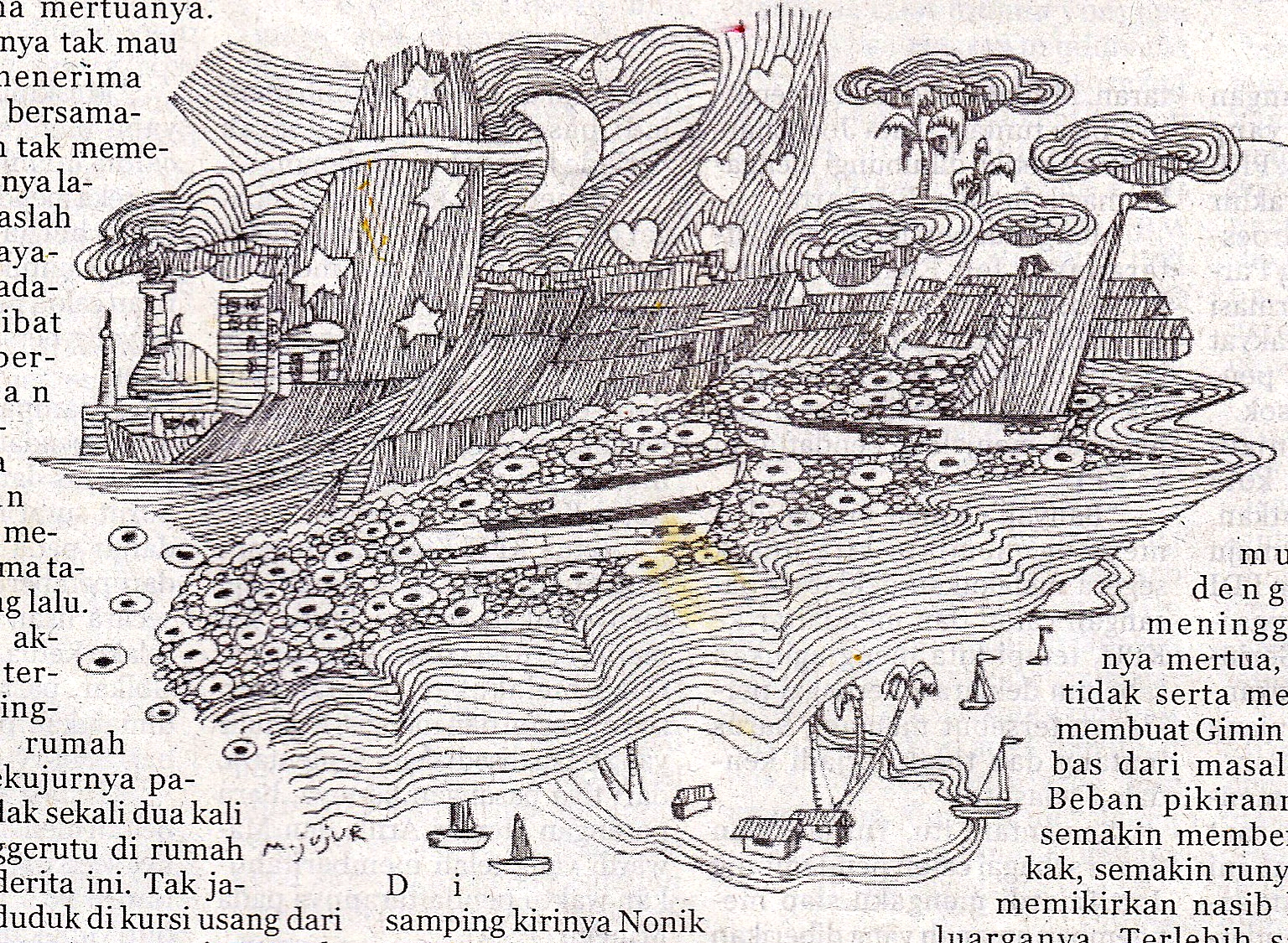 Karya gambar Muhammad Jujur, arsip nomor 11