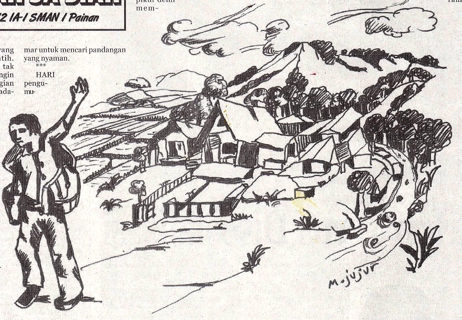 Karya gambar Muhammad Jujur, arsip nomor 38