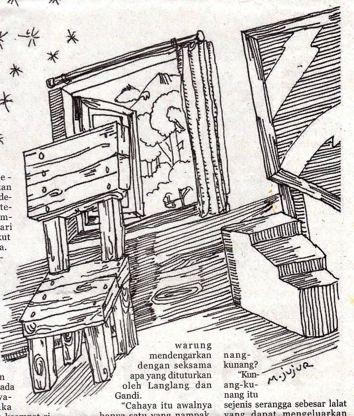 Karya gambar Muhammad Jujur, arsip nomor 49