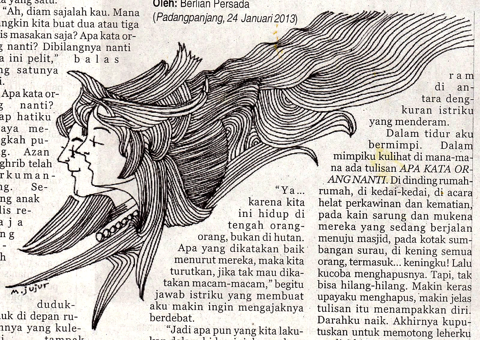 Karya gambar Muhammad Jujur, arsip nomor 54